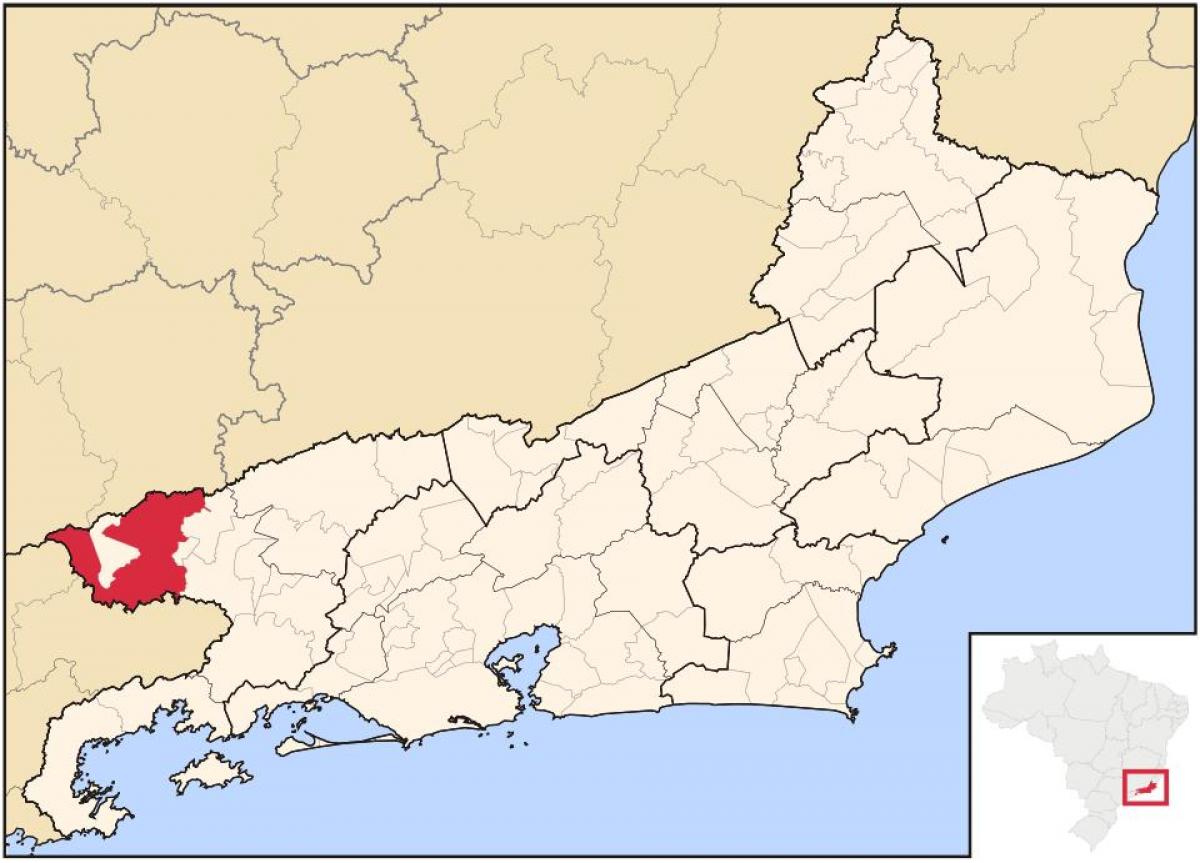 מפה של Resende