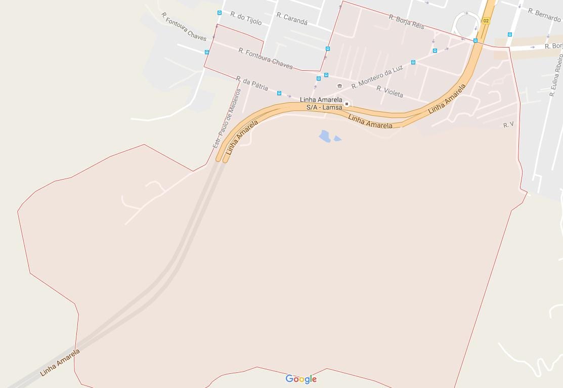 המפה של סנטה Água