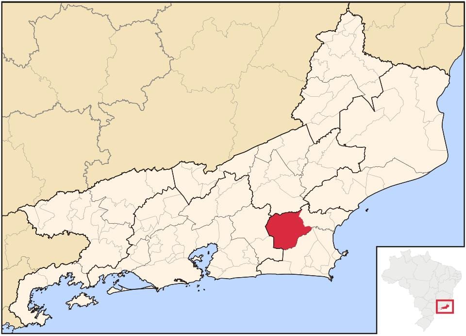 מפה של סילבה Jardim