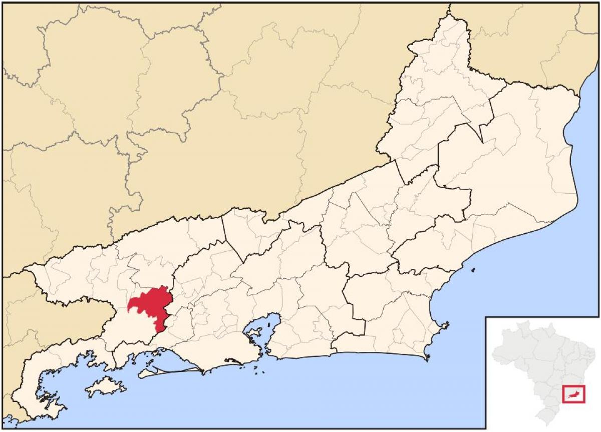 מפה של Piraí
