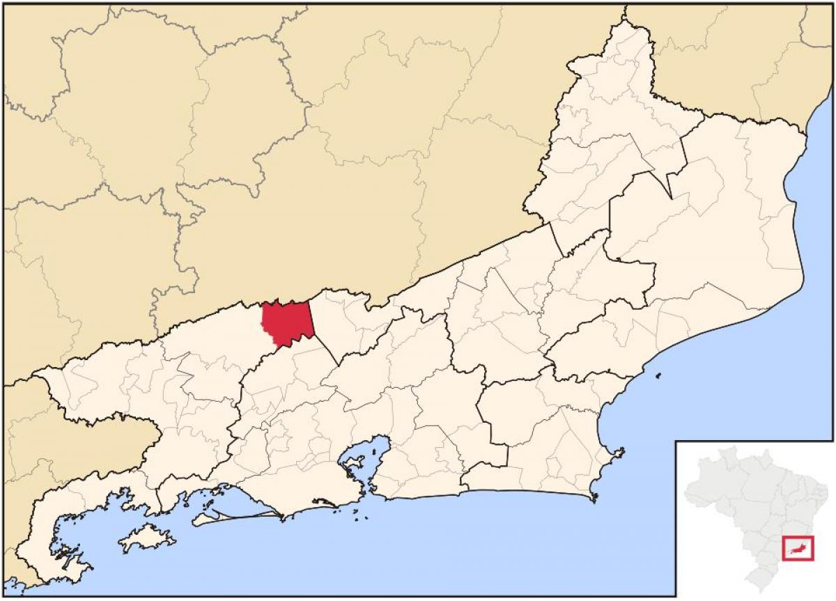 מפה של ריו דס פלורס