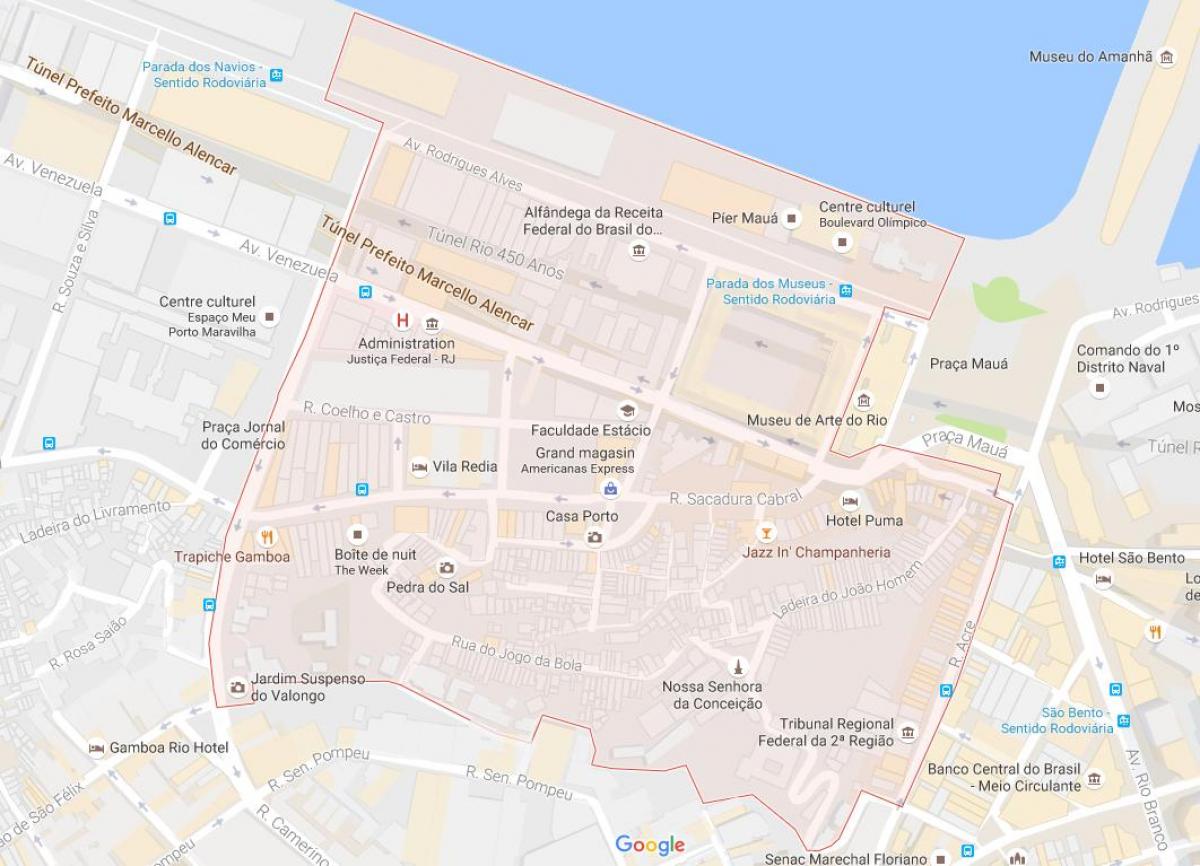 מפה של Saúde