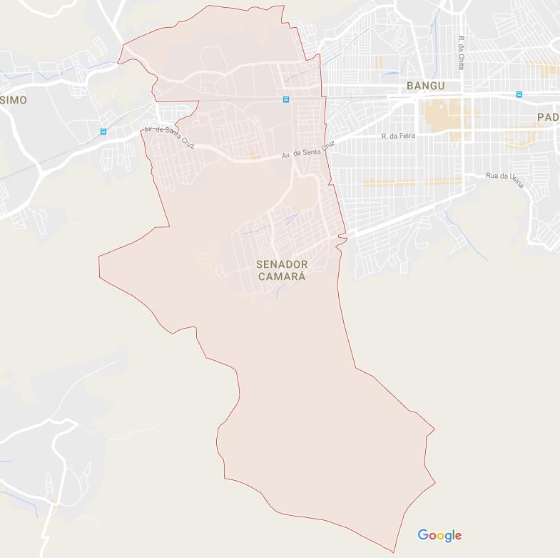 מפה של Senador Camará