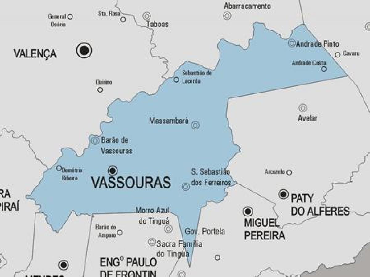 מפה של Varre-סאי עיריית