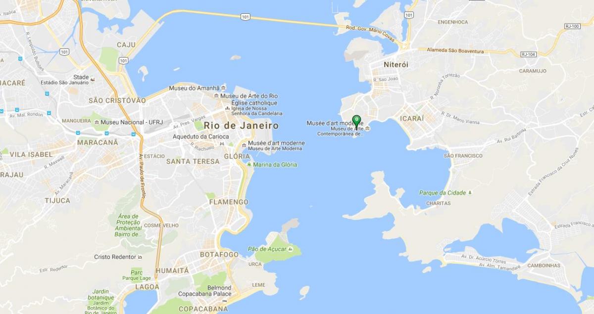 מפה של חוף Boa Viagem
