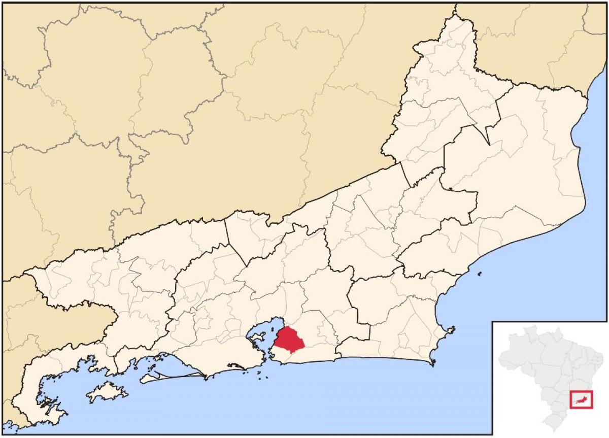 מפה של סאו Gonçalo