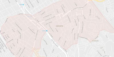 מפה של Anchieta