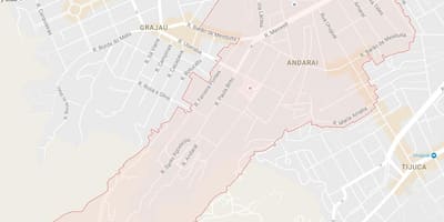מפה של Andaraí