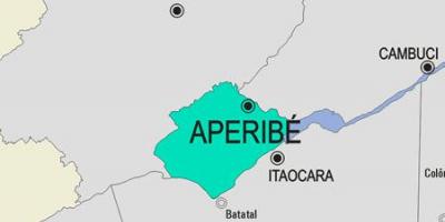 מפה של Aperibé עיריית