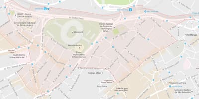 מפה של bairro Maracanã