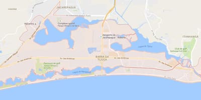 המפה של Barra da Tijuca