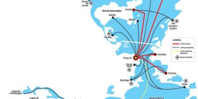 מפה של CCR Barcas