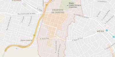 מפה של Engenho דה בתוך הקופסה
