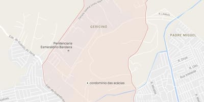 מפה של Gericinó