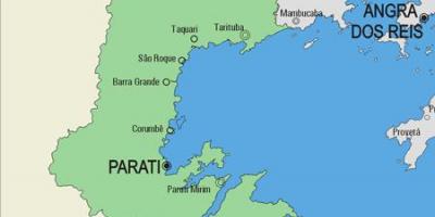 מפה של עיריית Parati