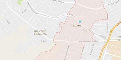 מפה של Piedade