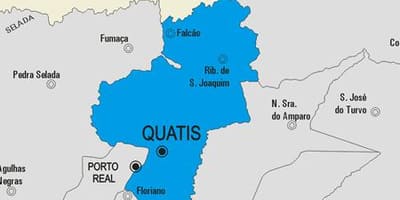 מפה של Quatis עיריית