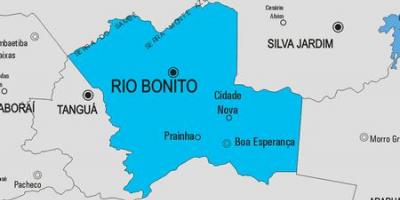 מפה של ריו דס פלורס עיריית