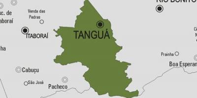 מפה של Tanguá עיריית