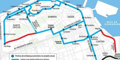 מפה של VLT Carioca