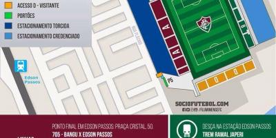 מפת אצטדיון Giulite קוצ ' ינו