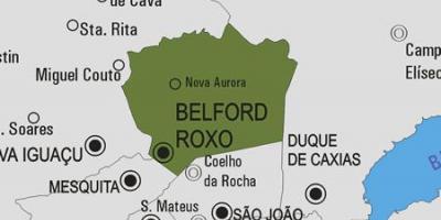 מפה של בלפורד Roxo עיריית