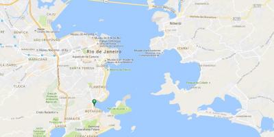 מפה של חוף Botafogo