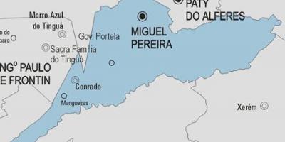 מפה של מיגל פריירה עיריית