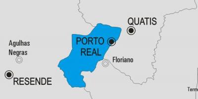 מפה של פורטו אמיתי עיריית