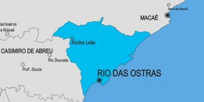 מפה של ריו דה ז ' ניירו עיריית
